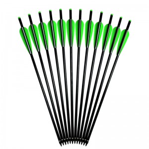 Elong Outdoor 114225 20-tums armborstbultar i aluminium TPU-vingar Bågskytte Jaktutrustning