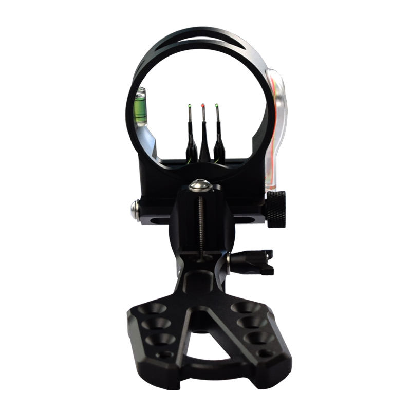 Nika bågskytte 260002-BK 3pin Bow Sight for Archery Compoint Bow Sight Jakt