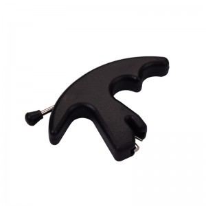 Elong Outdoor 42RA01-BK Black Color Thumb Release Aid Archery Compoint Bow Shooting Release Aids