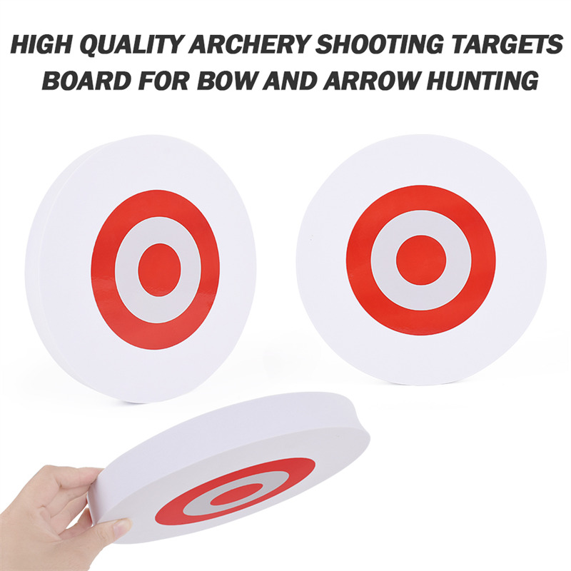 Elong Outdoor 410025-01 Eva Youth Archery Arrow Foam Target för att skjuta Practice Disc Target Foam Disc