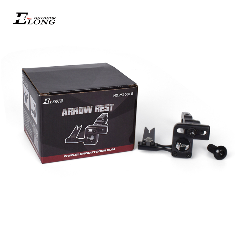 Elong Outdoor 251008-R Arrow Rest Bågskytteutrustning för sammansatt bågbågskytte målfotografering