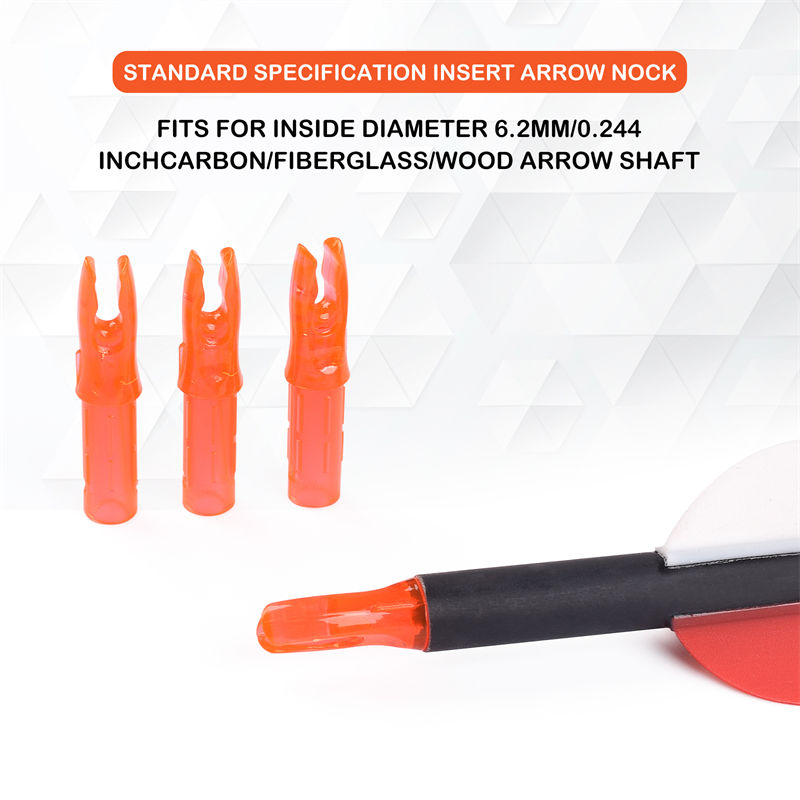 Bågskytte pil Nock Carbon Arrow Nocks